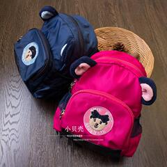 韩国卡通小熊双肩包3-5岁可爱防滑带胸扣儿童过节送礼幼儿园书包