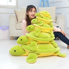 包邮仿真乌龟毛绒玩具公仔羽绒棉海龟抱枕靠垫玩偶布娃娃生日礼品