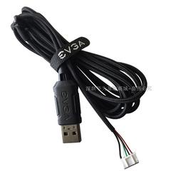 EVGA TORQ X10 Carbon 碳纤维游戏鼠标线 LED炫酷 USB 鼠标线现货
