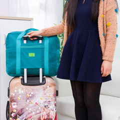 韩版折叠搬家手提袋收纳包便携大容量行李整理袋短途男女手提袋包