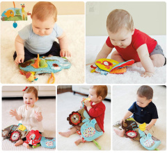 婴儿大象床围宝宝布书立体布书布书撕不烂0-1岁婴儿早教益智玩具