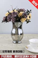 玻璃花瓶水培创意桌面加厚家居简约时尚现代装饰品创意摆件插花器