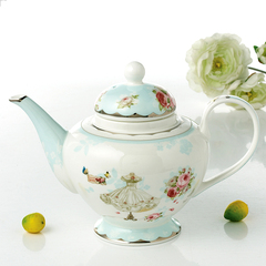 英式陶瓷下午茶茶壶套装大号单壶茶具大容量咖啡壶凉水壶泡茶壶