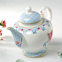 欧式高档陶瓷大容量茶壶咖啡壶下午茶红茶泡茶壶大号茶具泡茶器