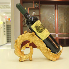 欧式创意葡萄酒架 树脂红酒架客厅酒柜装饰品摆件高跟鞋酒架