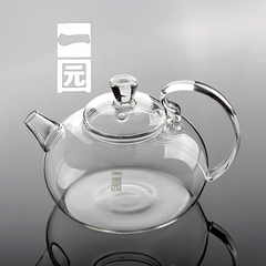 玻璃壶耐高温大容量茶壶烧水壶功夫茶具创意带盖透明玻璃泡茶壶
