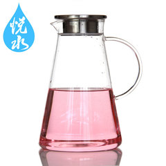 家用2L大容量耐热高温玻璃冷水瓶盛凉茶凉壶水杯冰箱晾凉白开水壶