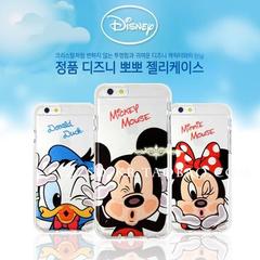 韩国代购迪士尼三星note5/4超薄透明手机壳s6 edge米奇防摔硅胶套