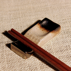 包邮 创意筷架 筷托陶瓷 瓷枕 筷枕 勺托汤勺筷子两用枕架子