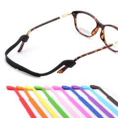 户外运动眼镜防滑绳 眼镜腿绑带配件 硅胶绑带链 眼镜固定眼镜绳