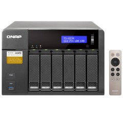 威联通QNAP TS-653A 4G内存 NAS网络存储器 四核四网卡 双系统