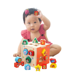积木玩具1-2周岁智力盒多功能智力盒儿童玩具智力盒几何配对玩具