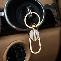 高档中邦汽车钥匙扣男士腰挂不锈钢钥匙挂件宝马奔驰福特专用正品