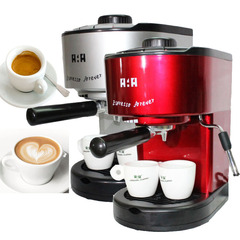 家用意式高压半自动咖啡机 蒸汽打奶泡AAA 3A-C204 咖啡机 包邮