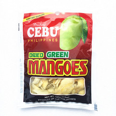 菲律宾原装进口正品 宿雾牌cebu青色芒果干100克每袋 酸酸甜甜
