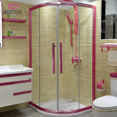 品加 弧扇型/钻石型整体淋浴房 定制淋浴房浴室隔断洗浴钢化玻璃