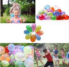 魔术气球炸弹小气球快速注水气球灌水气球装水打水仗气球玩具水球