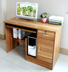 1.1米新款简易电脑桌台式家用办公桌写字桌书桌简约现代办公室桌