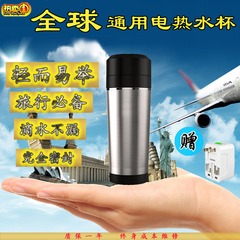 旅行电加热水壶便携式110v-220V出国旅游保温 电热烧水壶家用