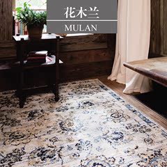 土耳其进口地毯客厅沙发卧室新中式古典风格客厅卧室设计师推荐