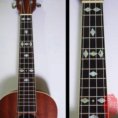 方形贴标记镶嵌贴纸乌克丽丽贴纸ukulele小吉他贴花尤克里里配件