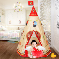 小孩印第安帐篷玩具屋 室内儿童公主超大游戏房户外宝宝海洋球池