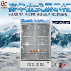 穗凌 LG4-900M2/W 商用冰柜 双门展示柜 立式不结霜风冷藏保鲜柜