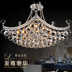 2013新款水晶吊灯卧室灯饰客厅现代时尚创意简约水晶灯餐厅灯具