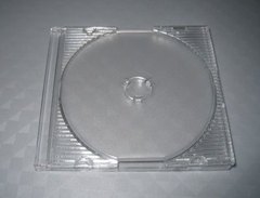3寸CD盒/DVD盒/光盘盒-小光盘盒－透明 -质量好 仅0.35/个