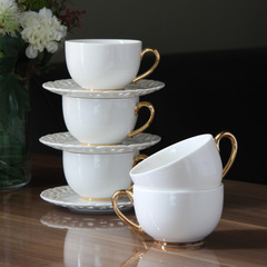 新瓷代极地流光欧式茶具套装英式下午茶红茶咖啡杯咖啡具高带礼盒