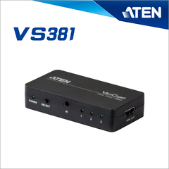 ATEN宏正 VS381 3端口HDMI影音切换器