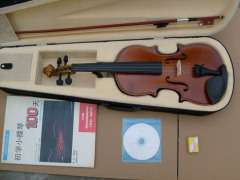 先学后买 特价全木小提琴， 超值无限