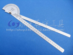 台湾西玛 D0025 调整式大型分度规 角度尺 180度 角度测量仪