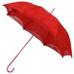 天堂伞专卖红伞长柄新娘太阳伞防晒遮阳伞晴雨伞折叠包邮