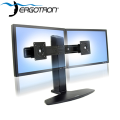 爱格升Ergotron 液晶显示器支架 双屏电脑升降支臂33-396-085正品
