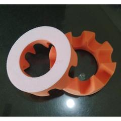 波浪海绵球抛光盘 陶瓷专用环状海绵抛光轮 外径155MM内径90mm