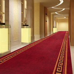 可裁剪走廊地毯酒店宾馆过道满铺地毯进门玄关门厅防滑脚踏垫定制