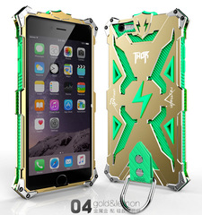 iphone6S手机壳苹果6splus金属钢铁侠三防变形金刚硅胶保护套外壳