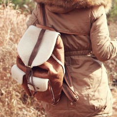包包2015新款潮女包sjb双肩包女韩版背包户外时尚旅行包毛毛书包