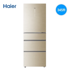 Haier/海尔 BCD-345WDGFU1 多门风冷无霜干湿分储变频冰箱家用
