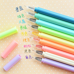 晨光文具 中性笔彩色笔0.5水笔学生办公文具可爱创意 AGPW4401