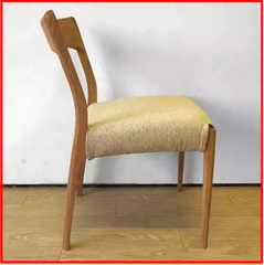 实木整装餐桌椅简约现代家用橡木成人电脑椅办公椅 家用椅子餐椅