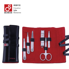 KOBOS/可宝指甲刀套装 家用 德国超薄折叠不锈钢剪指甲刀修甲工具