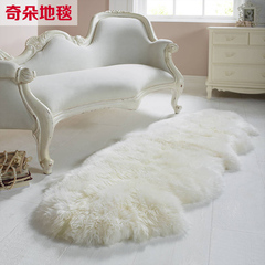 奇朵羊毛地毯羊皮垫沙发羊皮毯白色羊毛垫沙发毯真羊皮地毯