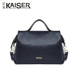 Kaiser/凯撒真皮女包包手提包2016新款医生包欧美时尚高贵牛皮包