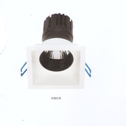 POSO品上照明 PGS1011塑胶方形LED格栅射灯筒灯4W7W10W佳影系列