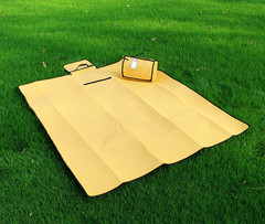 外贸原单野餐垫超大加厚春季烧烤垫爬行垫涤棉防水防潮轻便携带