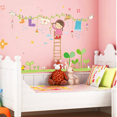 包邮可移除卡通墙贴画 幼儿园儿童房教室卧室装饰创意防水墙贴纸