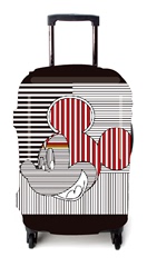 行李箱套拉杆箱防尘罩旅行皮箱保护套 米奇定制 适用MUJI无印良品
