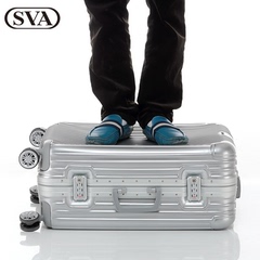 SVA铝框拉杆箱 男女登机旅行箱20寸密码行李箱万向轮24寸硬箱28寸